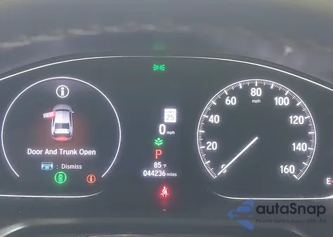 2021 Honda Accord Sport из США, поврежденный, VIN 1HGCV1F36MA003542